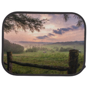 Virginia Sunset Car Floor Mat