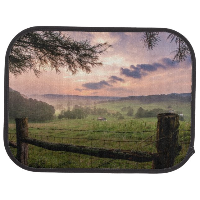 Virginia Sunset Car Floor Mat (Rear)