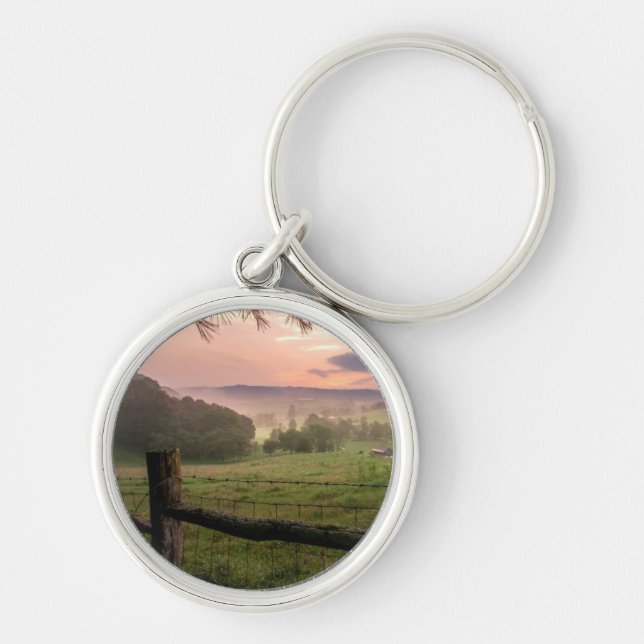 Virginia Sunset Keychain (Front)