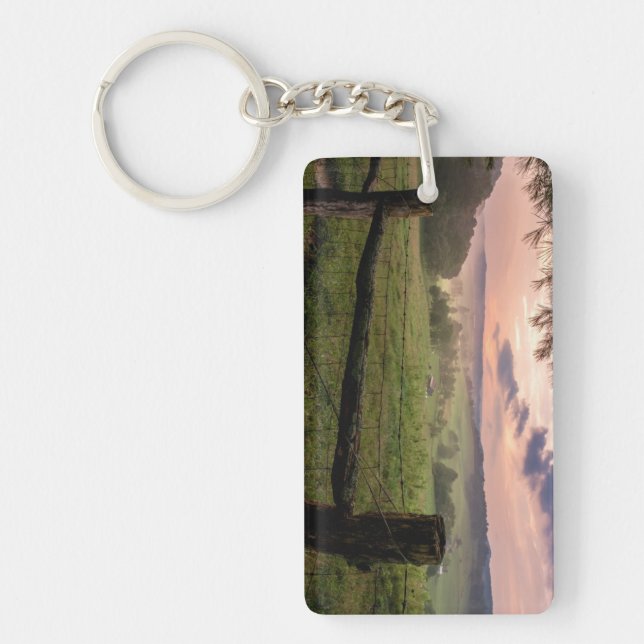 Virginia Sunset Keychain (Front)