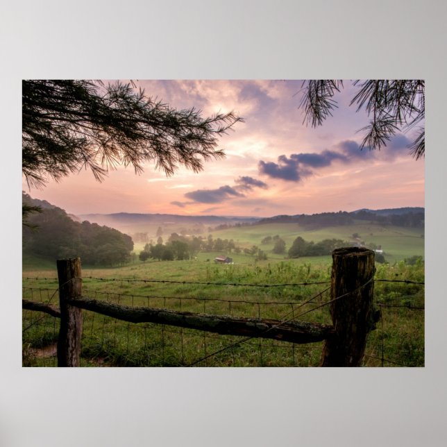 Virginia Sunset Poster (Front)