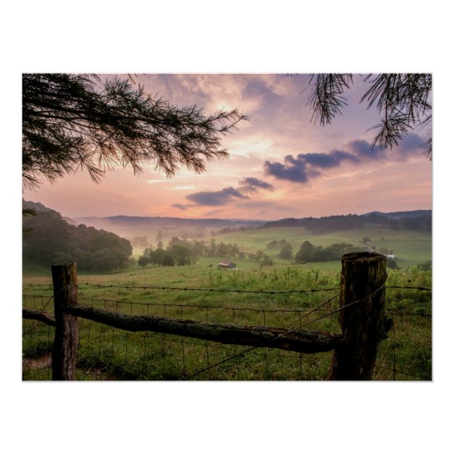 Virginia Sunset Poster (Front)