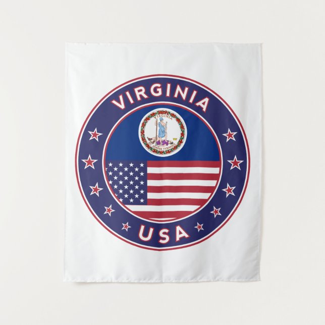 Virginia  tapestry (Front)