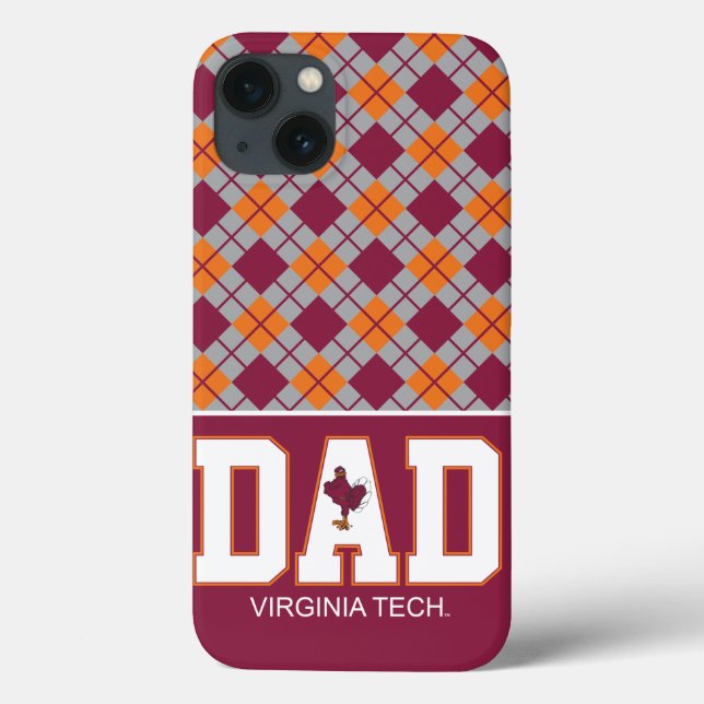 Virginia Tech Dad Case-Mate iPhone Case (Back)