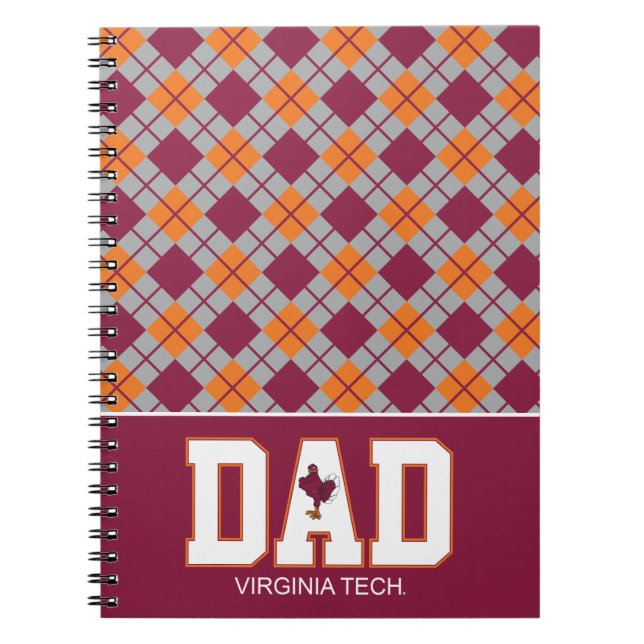 Virginia Tech Dad Notebook (Front)