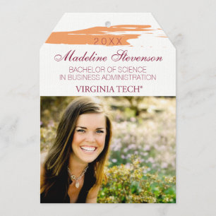 Virginia Tech Graduation Announcement