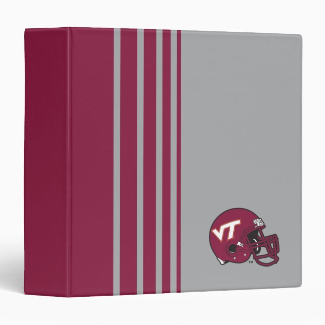 Virginia Tech Helmet Binder (Front/Spine)