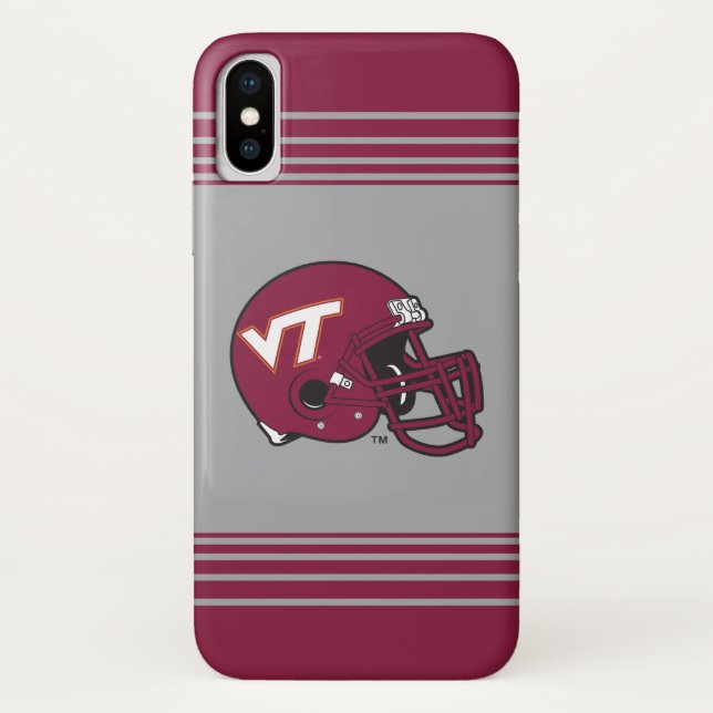 Virginia Tech Helmet Case-Mate iPhone Case (Back)