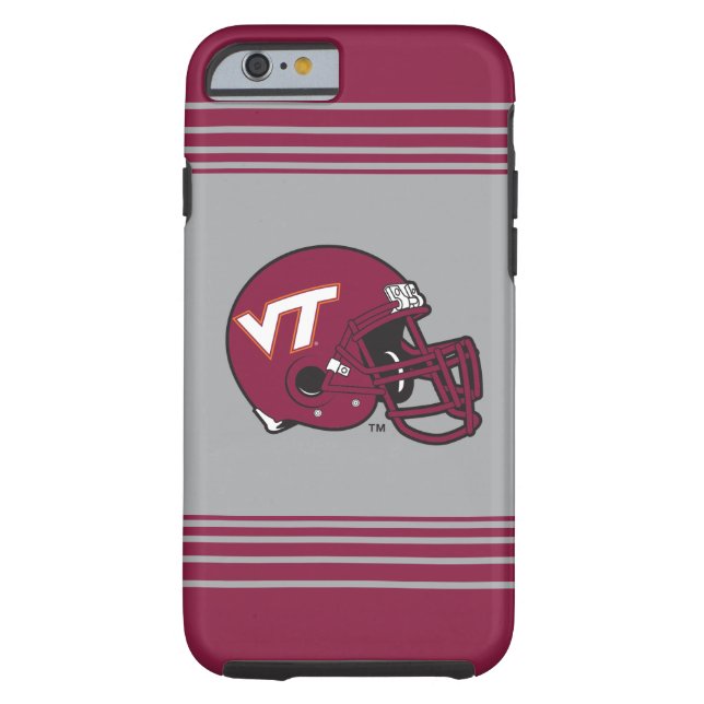 Virginia Tech Helmet Case-Mate iPhone Case (Back)