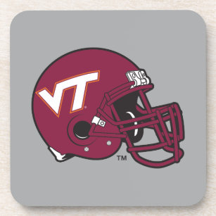 Virginia Tech Helmet Coaster