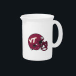 Virginia Tech Helmet Drink Pitcher<br><div class="desc">Do you want to show off your Virginia Tech football pride? Check out these official Hokie designs where you can personalize your own Virginia Tech merchandise on Zazzle.com! These products are perfect for all VT students, alumni, staff, family, and fans. We have the perfect gear and design for your tailgate,...</div>