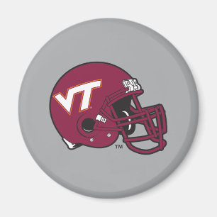 Virginia Tech Helmet Magnet