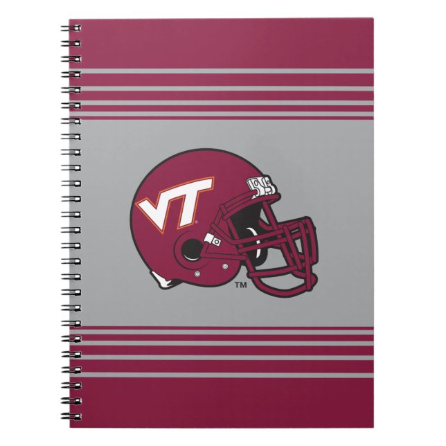 Virginia Tech Helmet Notebook (Front)