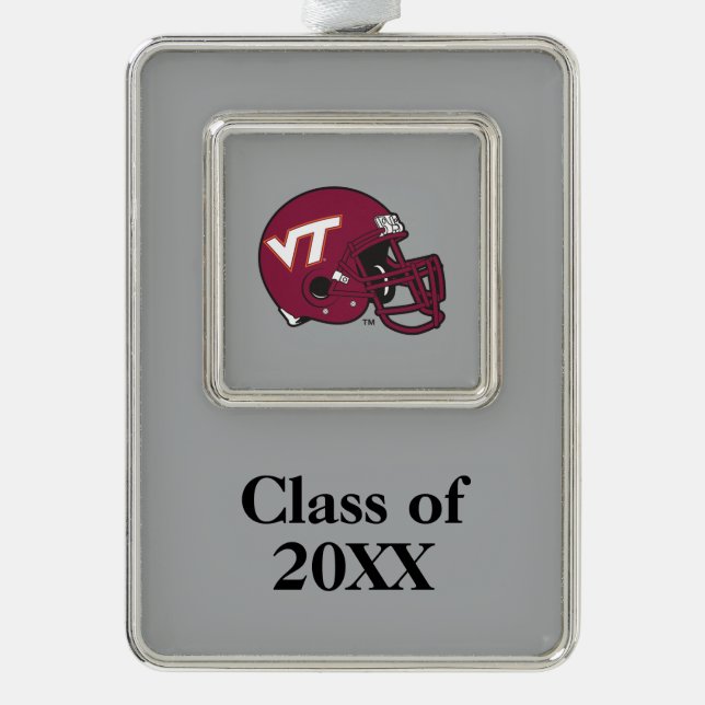 Virginia Tech Helmet Ornament (Front)