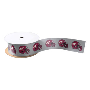 Virginia Tech Helmet Satin Ribbon