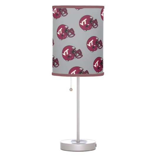 Virginia Tech Helmet Table Lamp (Right)