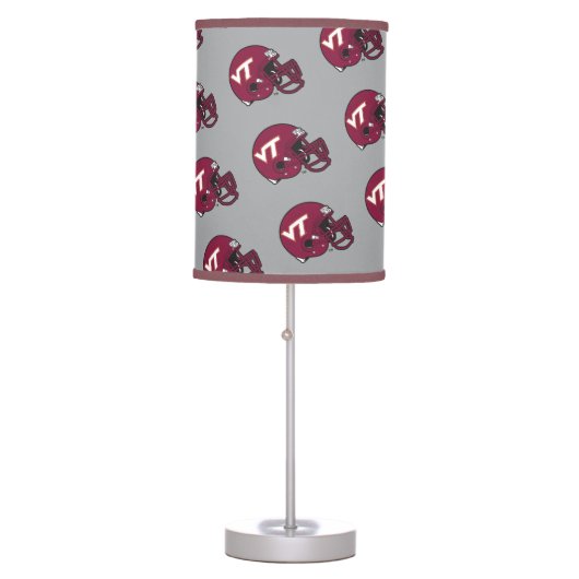 Virginia Tech Helmet Table Lamp (Front)
