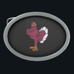 Virginia Tech Hokie Bird Belt Buckle<br><div class="desc">Do you want to show off your Virginia Tech pride? Check out these official Hokie designs where you can personalize your own Virginia Tech merchandise on Zazzle.com! These products are perfect for all VT students, alumni, staff, family, and fans. We have the perfect gear and design for your tailgate, party,...</div>
