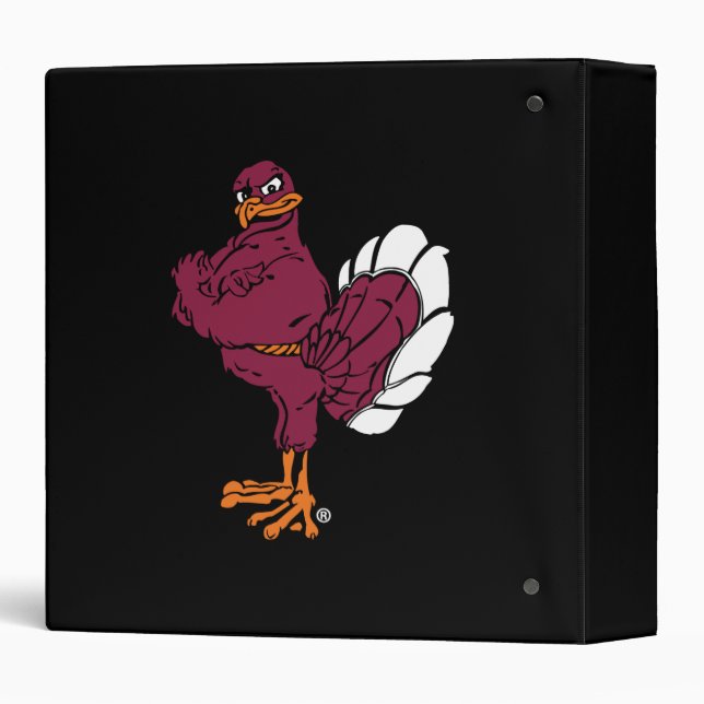 Virginia Tech Hokie Bird Binder Zazzle