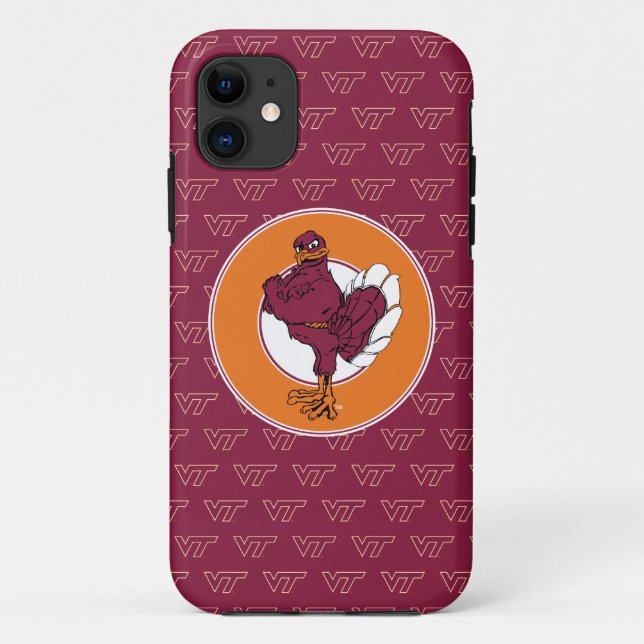Virginia Tech Hokie Bird Case-Mate iPhone Case (Back)