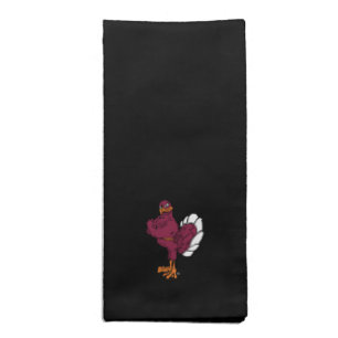 Virginia Tech Hokie Bird Cloth Napkin