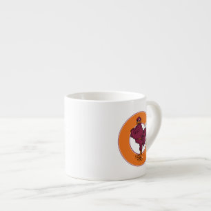 Virginia Tech Hokie Bird Espresso Cup