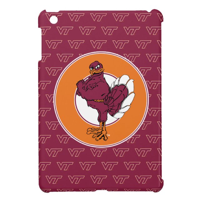 Virginia Tech Hokie Bird iPad Mini Case (Back)