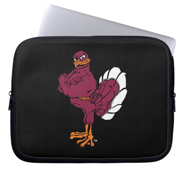 Virginia Tech Hokie Bird Laptop Sleeve (Front)