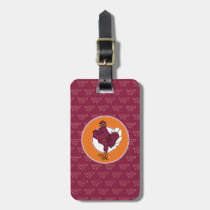 Virginia Tech Hokie Bird Luggage Tag