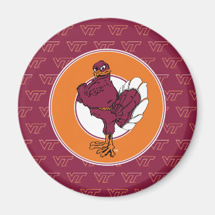 Virginia Tech Hokie Bird Magnet