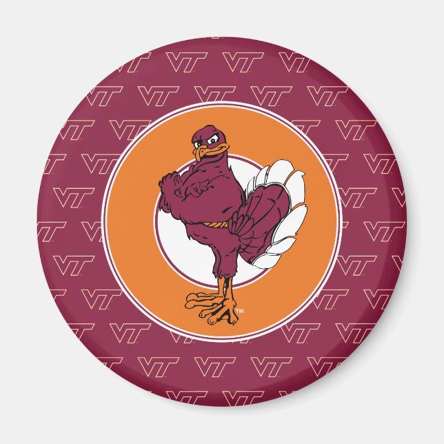 Virginia Tech Hokie Bird Magnet (Front)