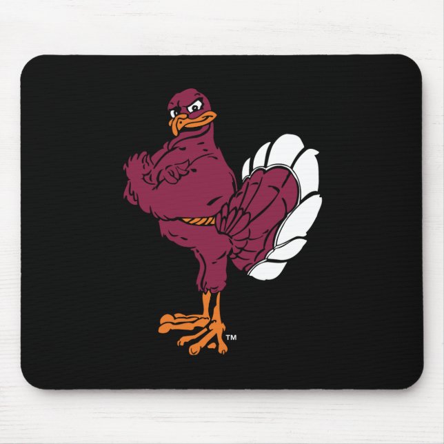 Virginia Tech Hokie Bird Mouse Pad (Front)