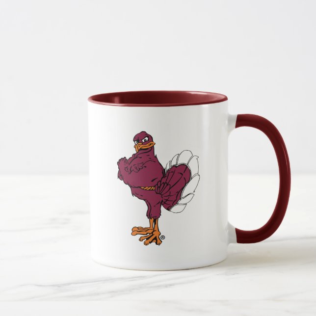 Virginia Tech Hokie Bird Mug (Right)