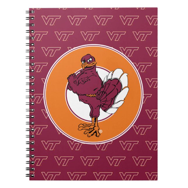 Virginia Tech Hokie Bird Notebook (Front)