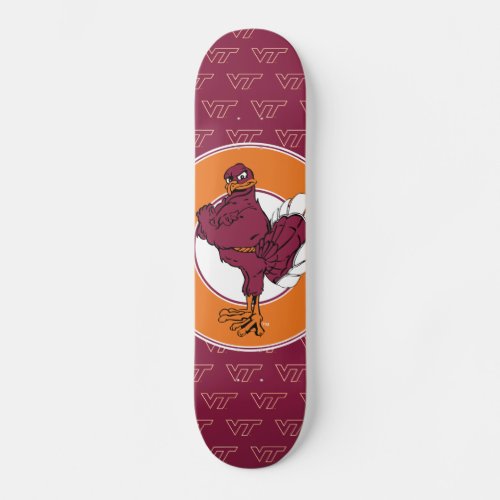 Virginia Tech Hokie Bird Skateboard Deck