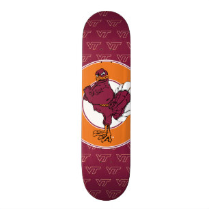 Virginia Tech Hokie Bird Skateboard Deck