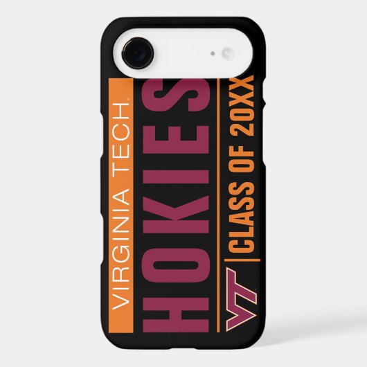 Virginia Tech Hokies Alumni Case-Mate iPhone Case (Back)