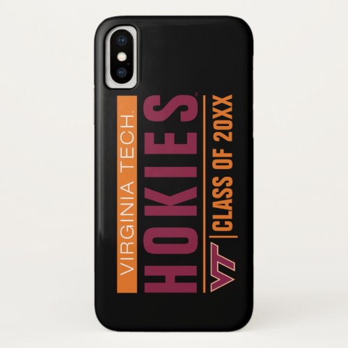 Virginia Tech Hokies Alumni iPhone X Case
