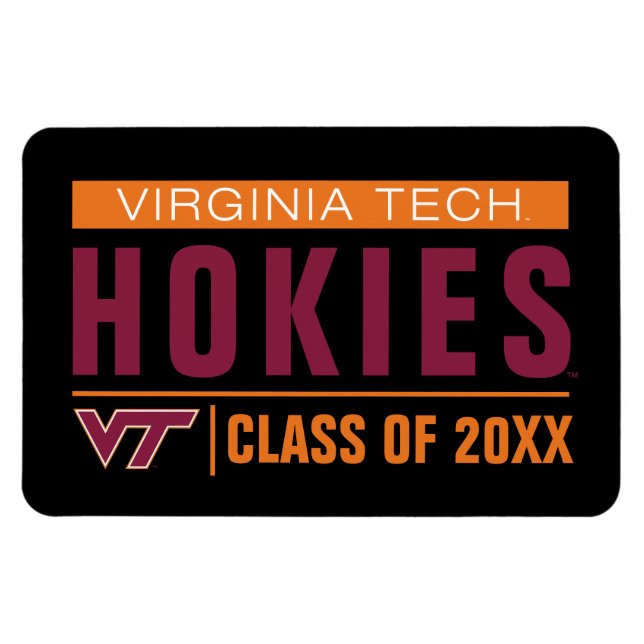 Virginia Tech Hokies Alumni Magnet (Horizontal)