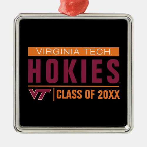 Virginia Tech Hokies Alumni Metal Ornament
