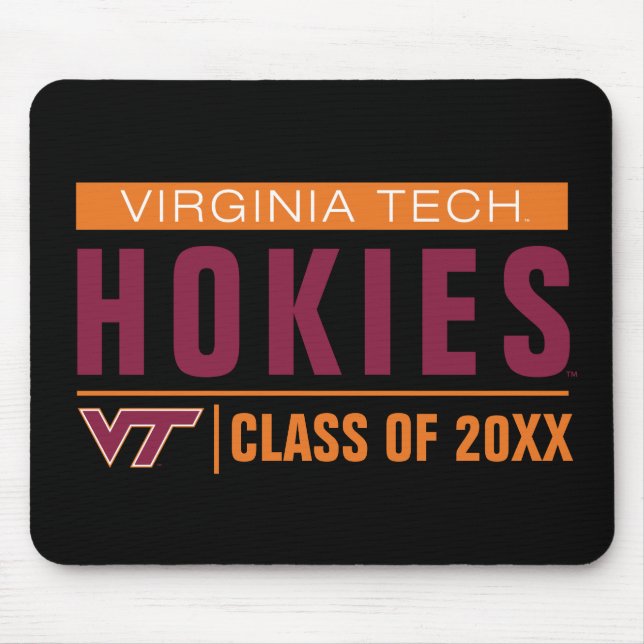 Virginia Tech Hokies Alumni Mouse Pad (Front)