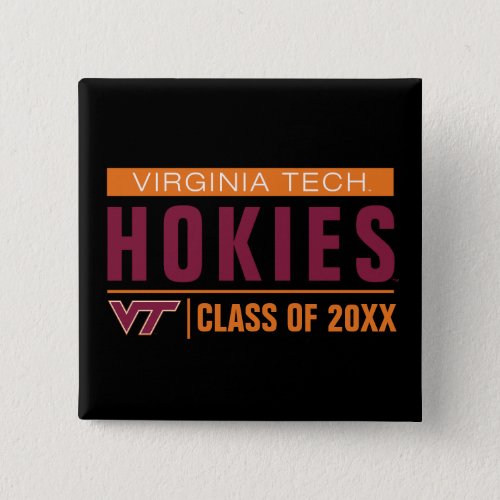 Virginia Tech Hokies Alumni Pinback Button