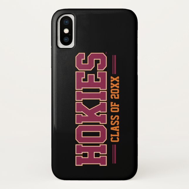 Virginia Tech Hokies Class Year Case-Mate iPhone Case (Back)