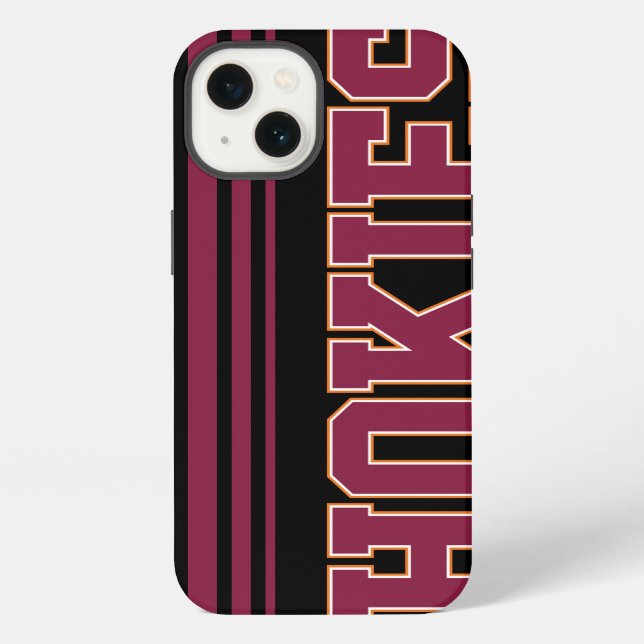Virginia Tech Hokies Class Year Iphone Case (Back)