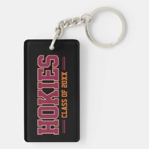 Virginia Tech Hokies Class Year Keychain