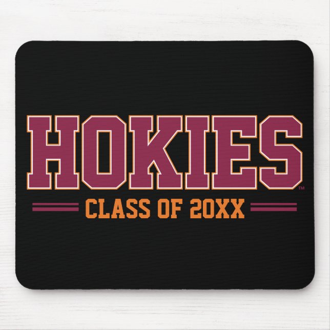 Virginia Tech Hokies Class Year Mouse Pad (Front)