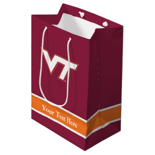 Virginia Tech Medium Gift Bag