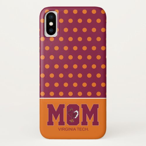 Virginia Tech Mom iPhone X Case