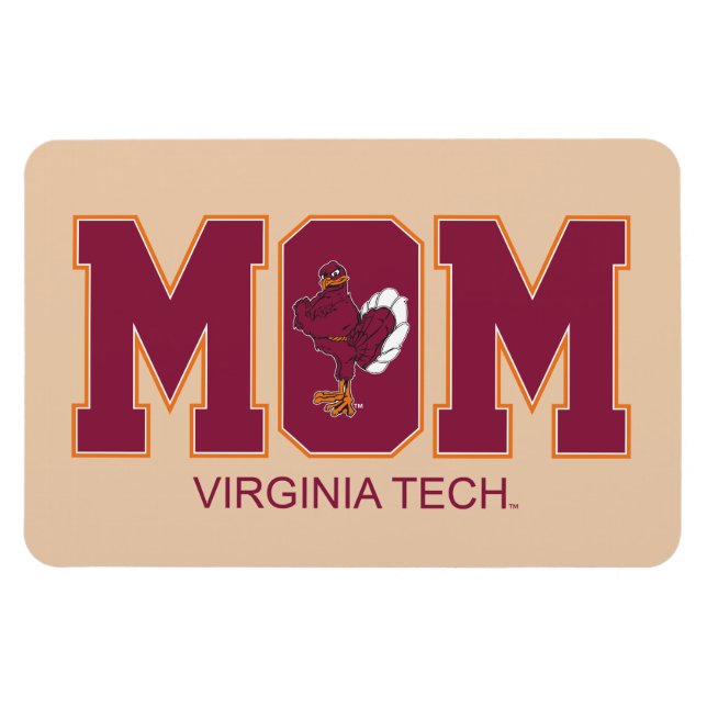 Virginia Tech Mom Magnet (Horizontal)
