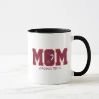 Virginia Tech Mom Marbled Mug